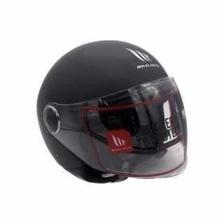 Helm MT Street mat zwart