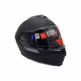 Helm MT Genesis mat zwart